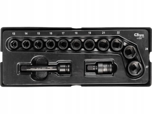Richmann NASADKI UDAROWE 1/2' 13-27MM +TACKA C1222