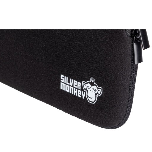 Чехол для ноутбука Silver Monkey EasySleeve 15.6, черный, подарок