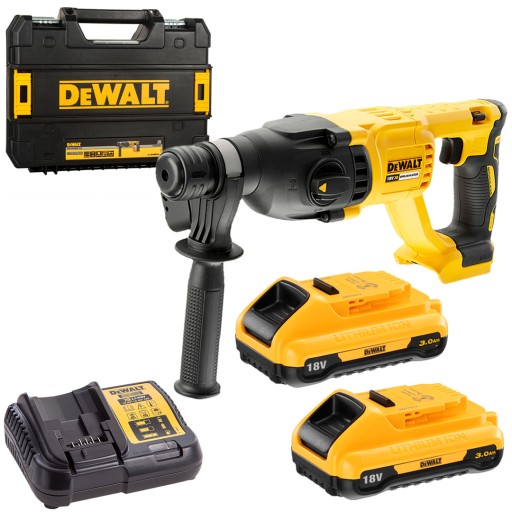 Ударная дрель SDS+ 18В 2x3Ач 2,6Дж DeWALT DCH133L2