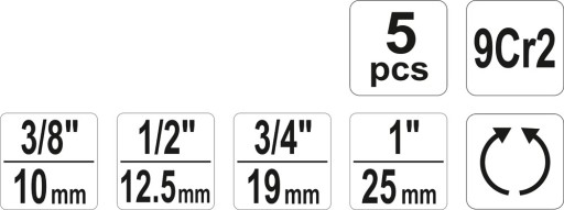 РУЧНОЙ РЕЗЬБОВЫЙ РЕЗЬБОТ YATO 3/8