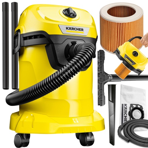 Универсальный пылесос KARCHER WD 3 V-17/20