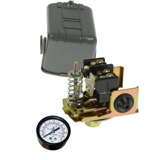 POMPA HYDROFOROWA Z OSPRZĘTEM DO WODY 1100W WYDAJNA 3600L/H INOX KOMPAKT