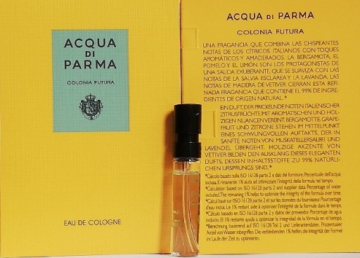 ACQUA DI PARMA COLONIA FUTURA 1,5 ml. EdC