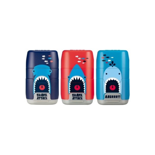 Milan Temperówko-gumka Compact Shark Attack 470611