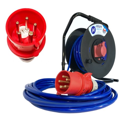 УДЛИНИТЕЛЬ ПИТАНИЯ H07BQ-F 15M 5x2,5 фазовый переключатель