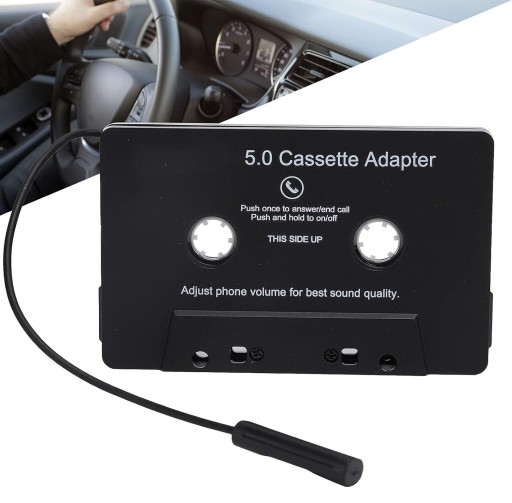 ADAPTER KONWERTER TRANSMITER CASSETTE KASETA MAGNET DO RADIA SAMOCHODOWEGO