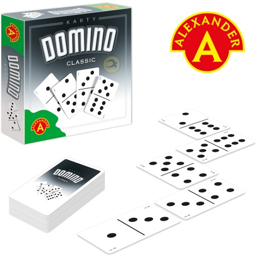 GRA DOMINO CLASSIC KARTY MINI KIESZONKOWA ALEXANDE