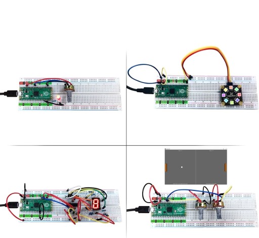 Raspberry Pi Pico + Freenove Super Starter Kit FNK0063 Стартовый комплект