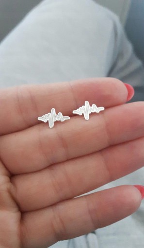 Серебряный набор спасательных кругов для сердечного ритма + коробка