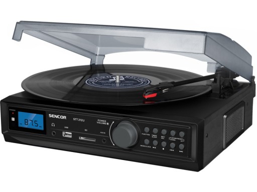 SENCOR STT 212U FM проигрыватель USB/SD MP3 BT