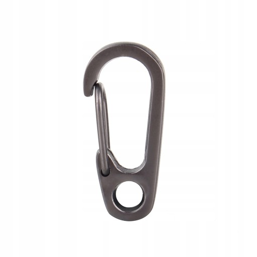 KARABIŃCZYK KARABINEK SURVIVAL EDC SZEKLA SZARY CAMPING OUTDOOR BRELOK