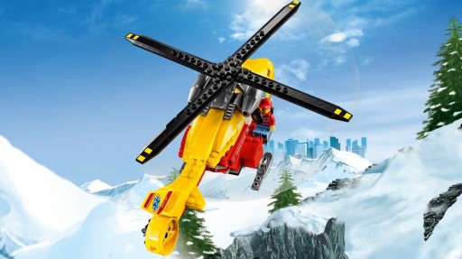 LEGO CITY 60179 Медицинский вертолет-доктор-пилот