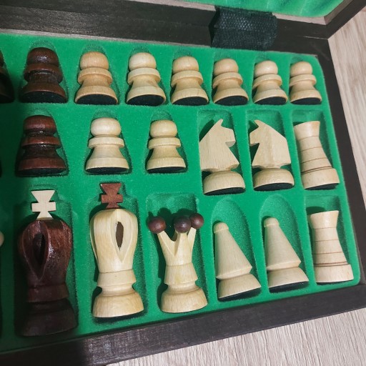 Деревянная настольная игра «Королевские шахматы» 35x35