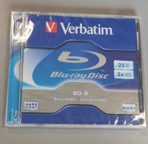 Диск Verbatim BD-R Blu-ray 25 ГБ 1 шт.