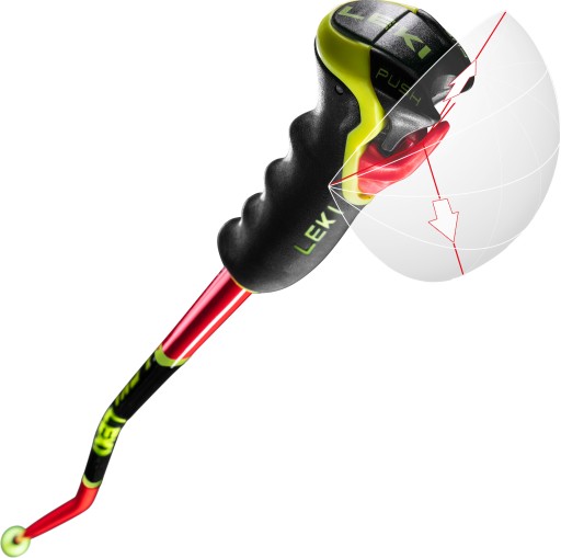 Лыжные палки Leki WCR LITE GS 3D 65265901 115см