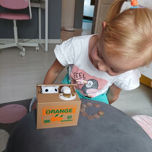 Интерактивный игровой автомат Cat Kitten Piggy Bank