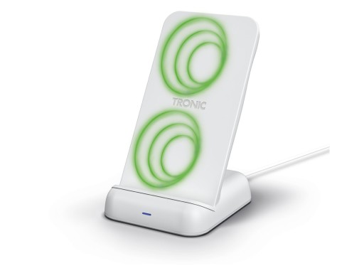 ИНДУКЦИОННОЕ ЗАРЯДНОЕ УСТРОЙСТВО С ПОДСТАВКОЙ TRONIC WHITE