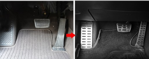 Nakładki na pedały Hyundai Tucson 2009 -2015
