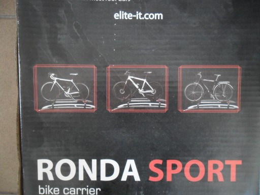 Элитный багажник на крышу Ronda Sport для перевозки велосипеда