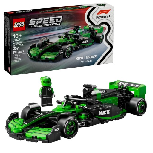 LEGO SPEED CHAMPIONS BOLID F1 - 77247 - KICK SAUBER F1 TEAM C44