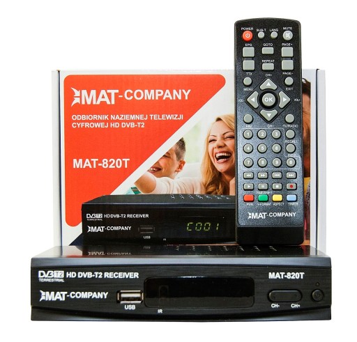 DVB-T ТЮНЕР ЦИФРОВОЙ ТВ-ДЕКОДЕР DVBT-2 SCART HDMI