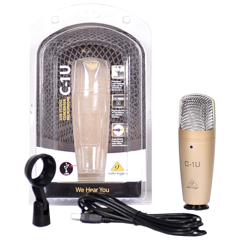 Behringer C-1U — конденсаторный/USB-микрофон