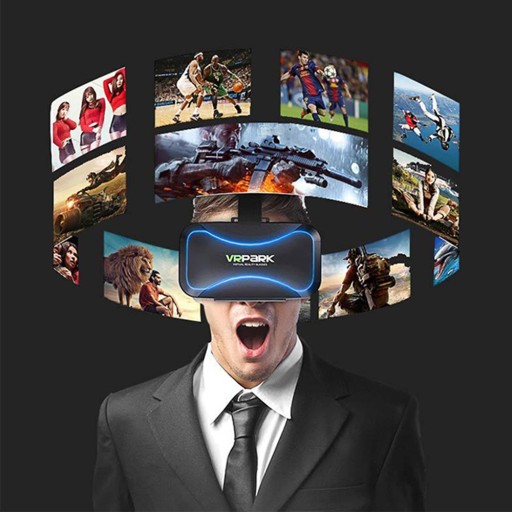 ВИРТУАЛЬНЫЕ ОЧКИ VR 3D ДЛЯ ТЕЛЕФОНА, СМАРТФОНА, ДЛЯ ИГР, ДЛЯ ФИЛЬМОВ 360°
