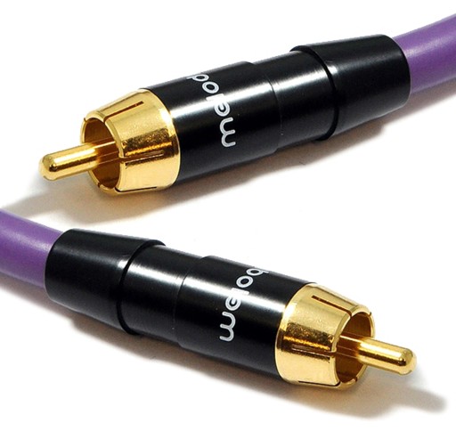 Кабель сабвуфера Melodika MDSW20 стандарт RCA - RCA 2 м