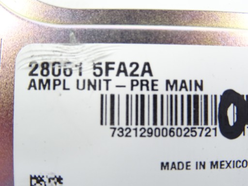 NISSAN MICRA K14 УСИЛИТЕЛЬ BOSE 280615FA2A