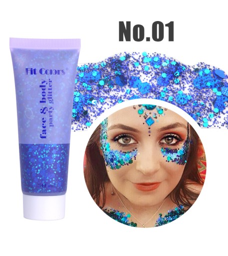 Блестящие тени для век Merman Scale Body Lip Glitter Stage Makeup