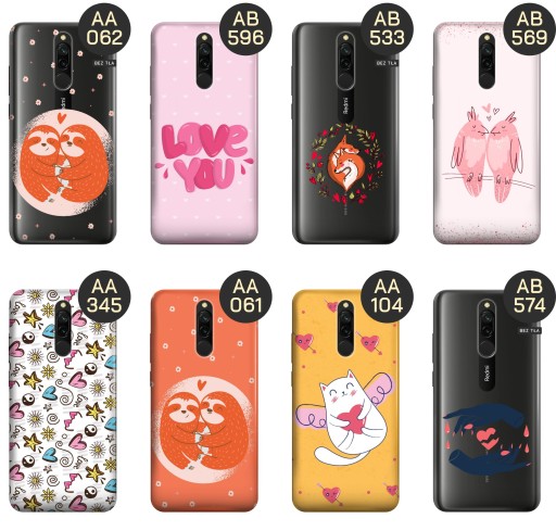 ЧЕХОЛ ДЛЯ XIAOMI REDMI 8 LOVE PATTERNS