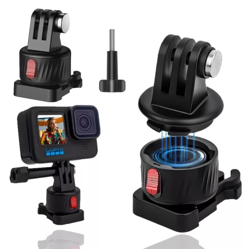Быстросъемный адаптер держателя для GoPro Hero 12 11 10 9 8 7 DJI Osmo Action