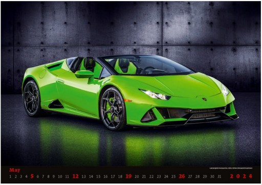 календарь супер автомобилей 2024 Corvette Lambo Viper Lotus Mustang cars авто