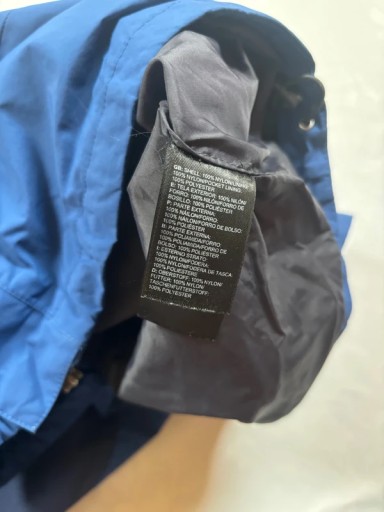Мужская куртка The North Face HyVent TNF, размер L, синего цвета
