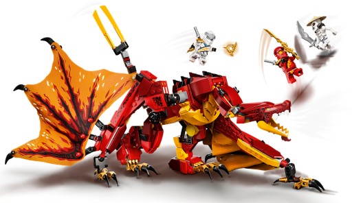 LEGO NINJAGO 71753 — АТАКА ОГНЕННОГО ДРАКОНА