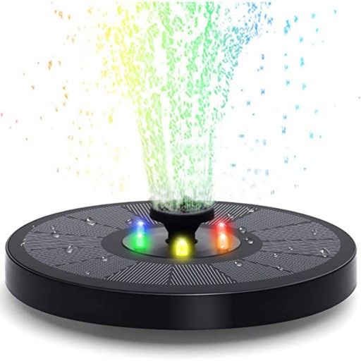 СОЛНЕЧНЫЙ САДОВЫЙ ФОНТАН СВЕТОДИОДНЫЙ ПЛАВАЮЩИЙ ВОДЯНОЙ НАСОС для пруда RGB