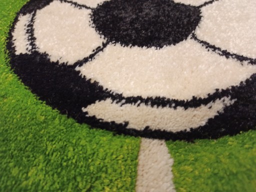 DYWAN PILLY 280x370 ZIELONE BOISKO UEFA PIŁKA HIT