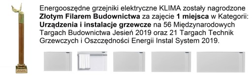 ИНФРАКРАСНЫЙ ПАНЕЛЬНЫЙ ОБОГРЕВАТЕЛЬ KLIMA 15 1500ВТ