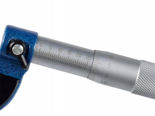 GEKO MIKROMETR ZEWNĘTRZNY ANALOGOWY 0-25mm 0-01mm Z NONIUSZEM G01486