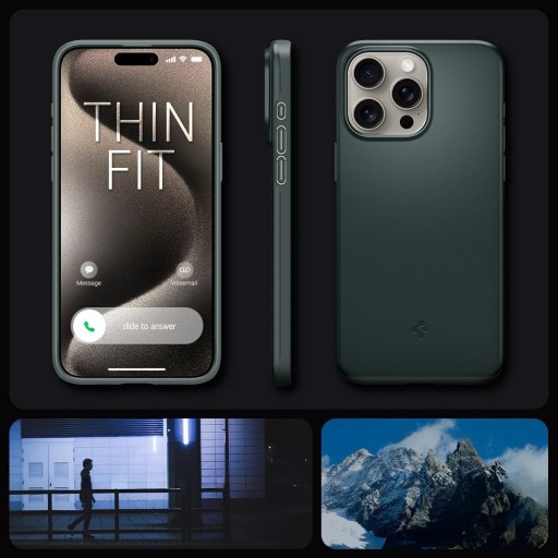 Чехол для iPhone 15 Pro, Spigen Thin Fit, чехол, чехол, чехол, чехол