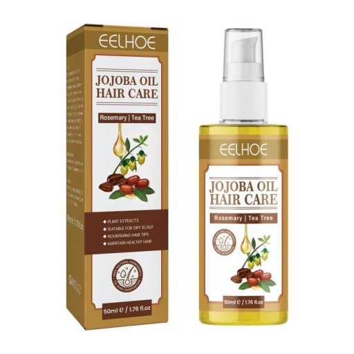 Wygładzający Olejek Jojoba Olejek Rozmarynowy