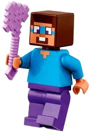 Рисунок min160 LEGO Minecraft Стив
