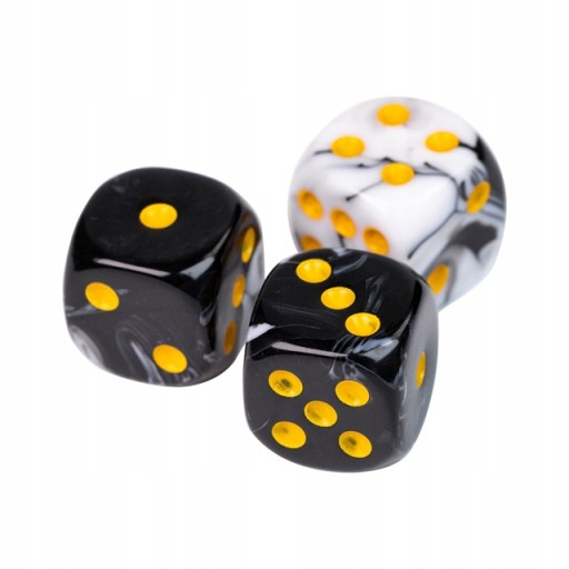 KOSTKA K6 1,1 CM RPG CRUELLA DE MON KOŚĆ SZEŚCIOŚCIENNA