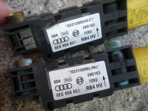 КОМПЛЕКТ ДАТЧИКОВ + ДАТЧИК + ПОДУШКА БЕЗОПАСНОСТИ + ШТОРКА AUDI A4 B6 B7 СЕДАН