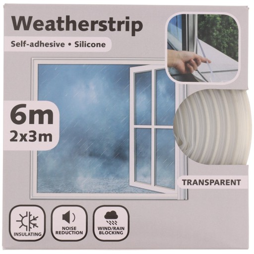 ЧЕРНАЯ Уплотнительная лента WINDOW SEAL