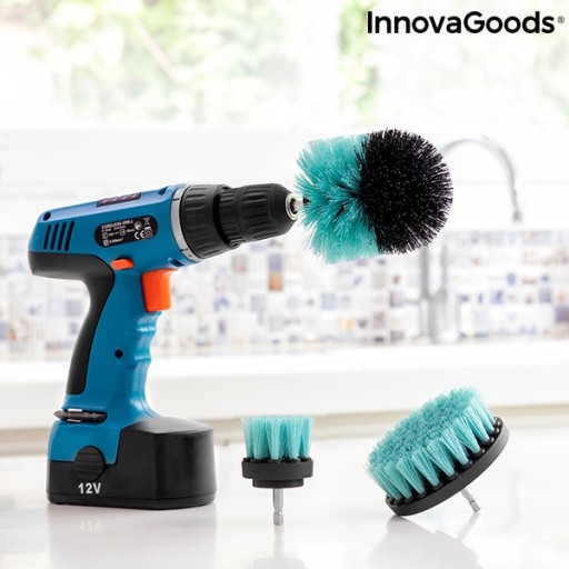 InnovaGoods Cyclean Набор щеток для сверл