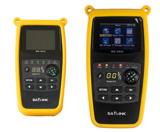 WS-6933 DVB-S, измеритель спутникового сигнала DVB-S2