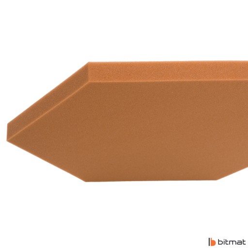 Panel na ścianę SZEŚCIOKĄT akustyczna PLASTER MIODU wygłuszająca akustyka