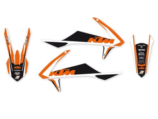 Наклейки на крышку Blackbird 8541N KTM EXC SX-F