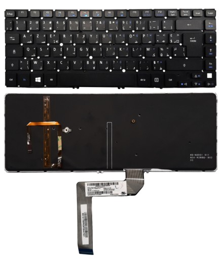 Клавиатура для Acer Aspire M5-481 M5-481G M5-481PT M5-481T Travelmate X483